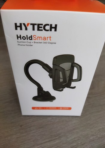 360° Dönerli Siyah Telefon Tutucu - Görsel 4