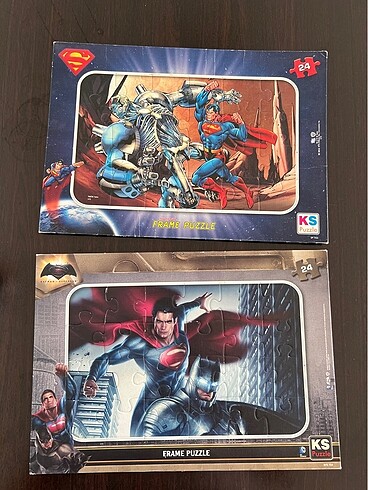 2 adet 24 parçalı puzzle