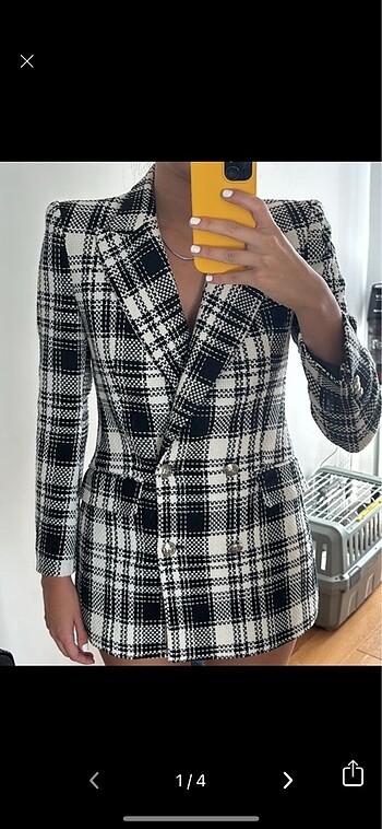 Zara Ekose Blazer