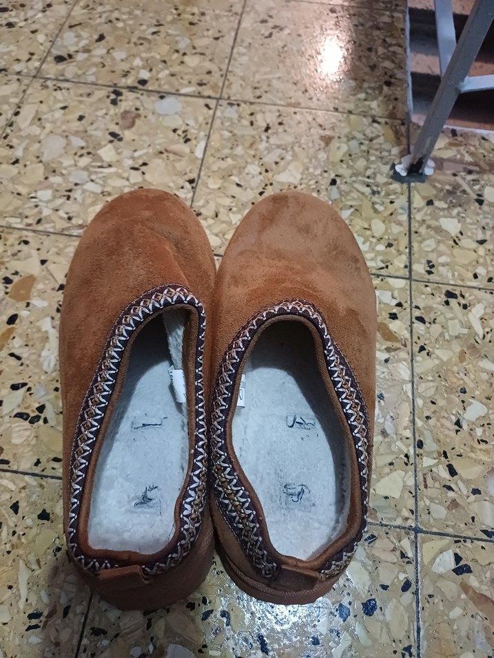 kadin Kahverengi Sıcak Terlikler - Görsel 2