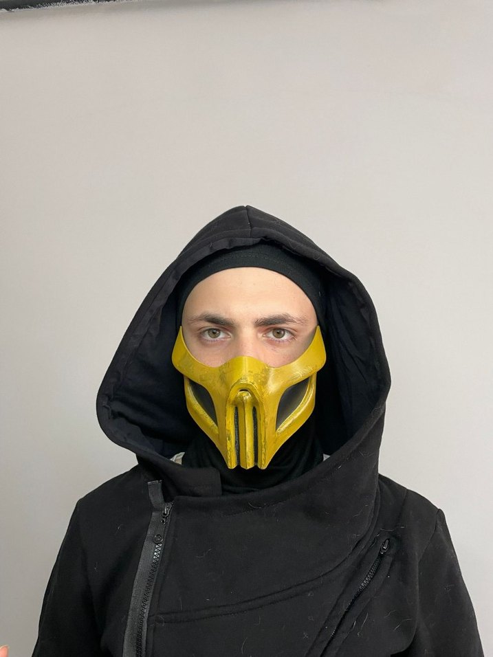 scorpion mask - Görsel 3