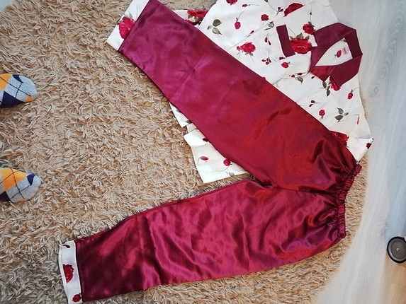 saten pijama takımı