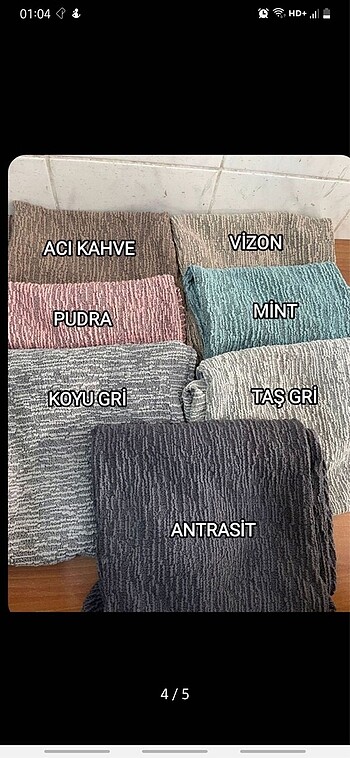 Diğer Koltuk kılfı 3+3+1+1