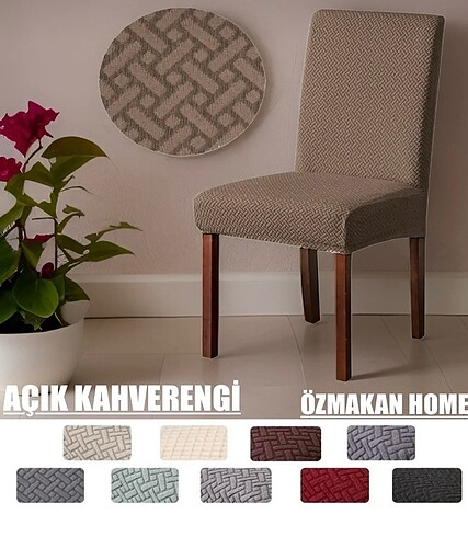 Sandalye örtüsü 6 adet