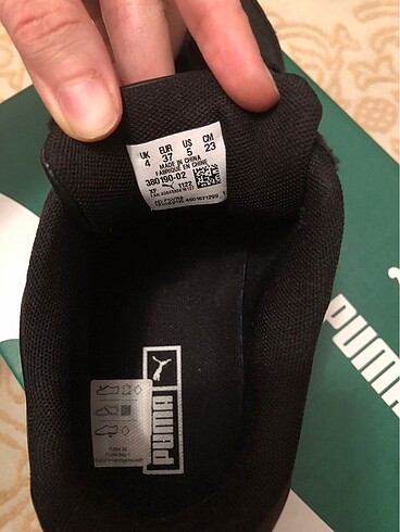 37 Beden siyah Renk Puma ca classic pro kadın