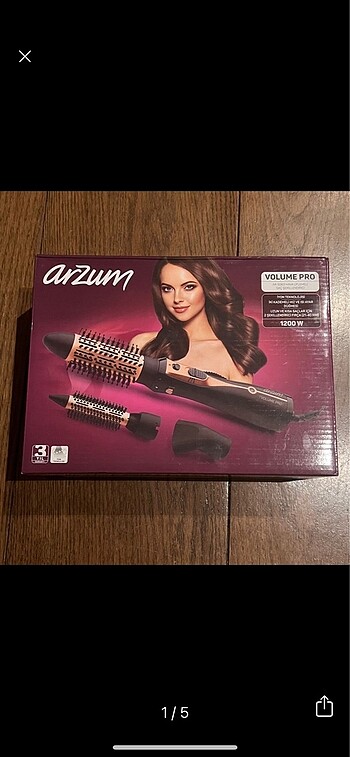 Arzum Volume Pro Saç Şekillendirici