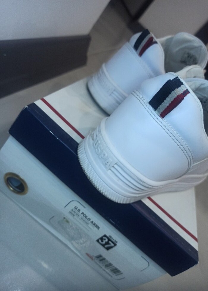 Beyaz  sneaker  - Görsel 4