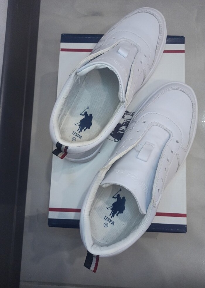 Beyaz  sneaker  - Görsel 5