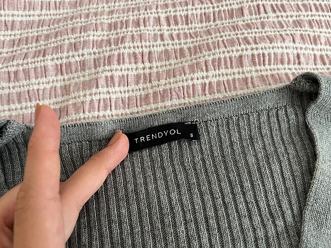 s Beden Trendyolmilla gri hırka