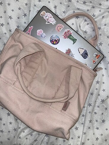 Pull and Bear Pull and Bear Pudra Pembe Pilates Çantası
