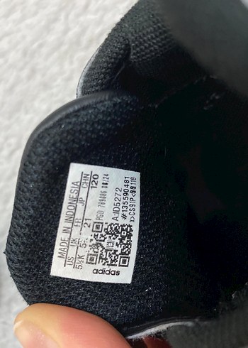 Cırt Cırtlı Siyah Erkek Çocuk Spor Ayakkabı - Görsel 4