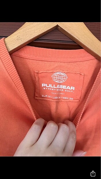 Pull and Bear Turuncu pull and bear sweatshirt