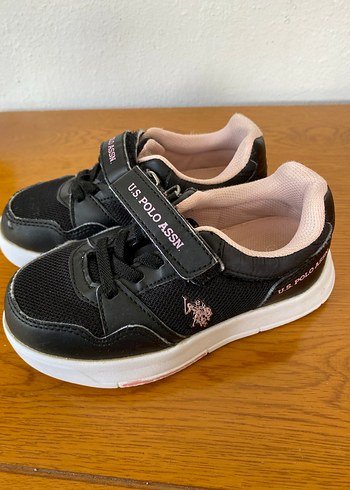 Erkek Çocuk Siyah U.S. Polo Assn. Spor Ayakkabı - Görsel 5