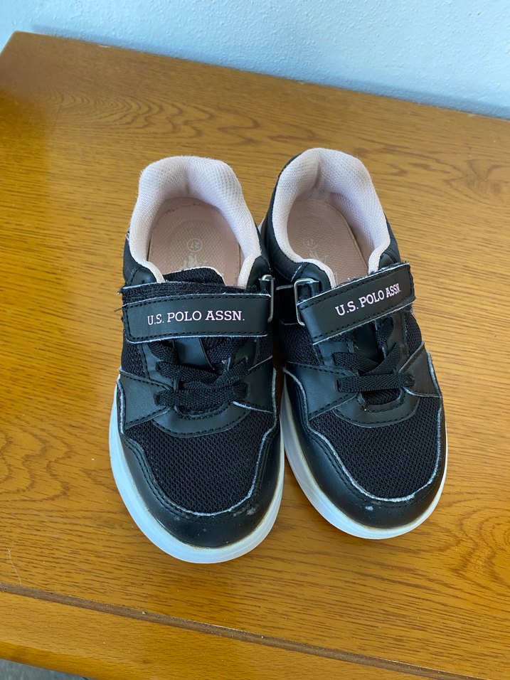 Erkek Çocuk Siyah U.S. Polo Assn. Spor Ayakkabı - Görsel 2