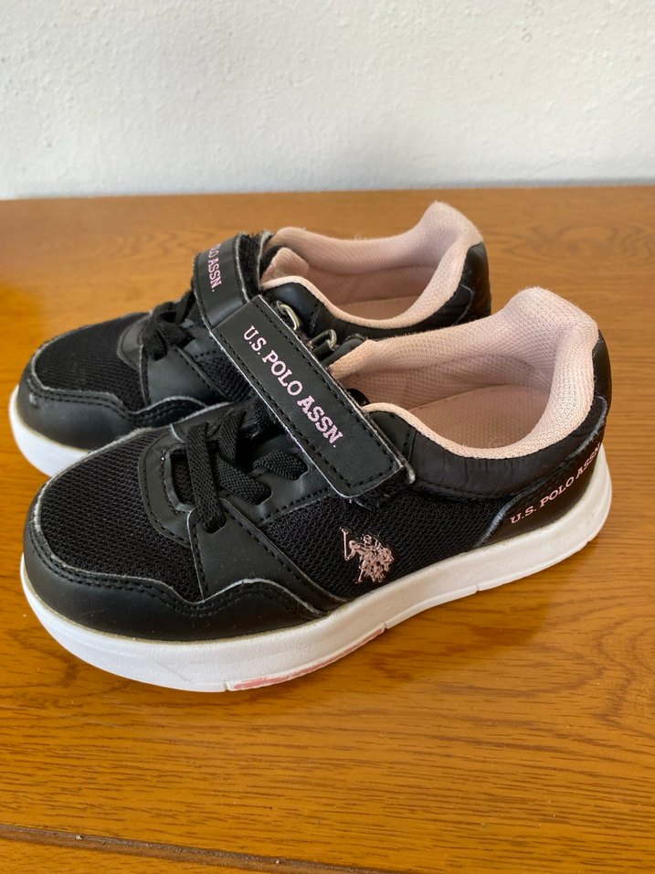 Erkek Çocuk Siyah U.S. Polo Assn. Spor Ayakkabı - Görsel 5