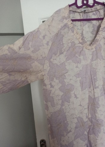 xl Beden Poplin elbise