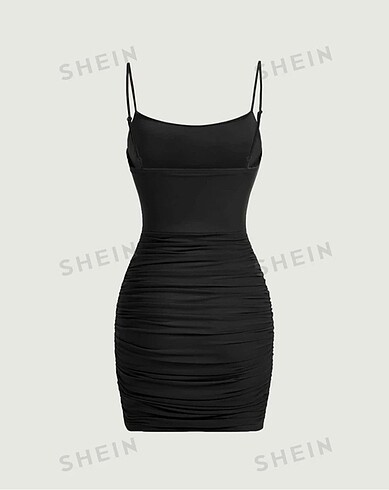 Sheinside Siyah elbise Shein