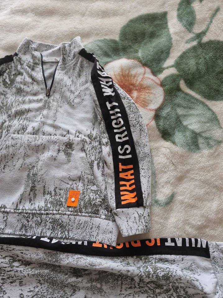 Gri Erkek Çocuk Streetwear Eşofman Takımı - Görsel 3