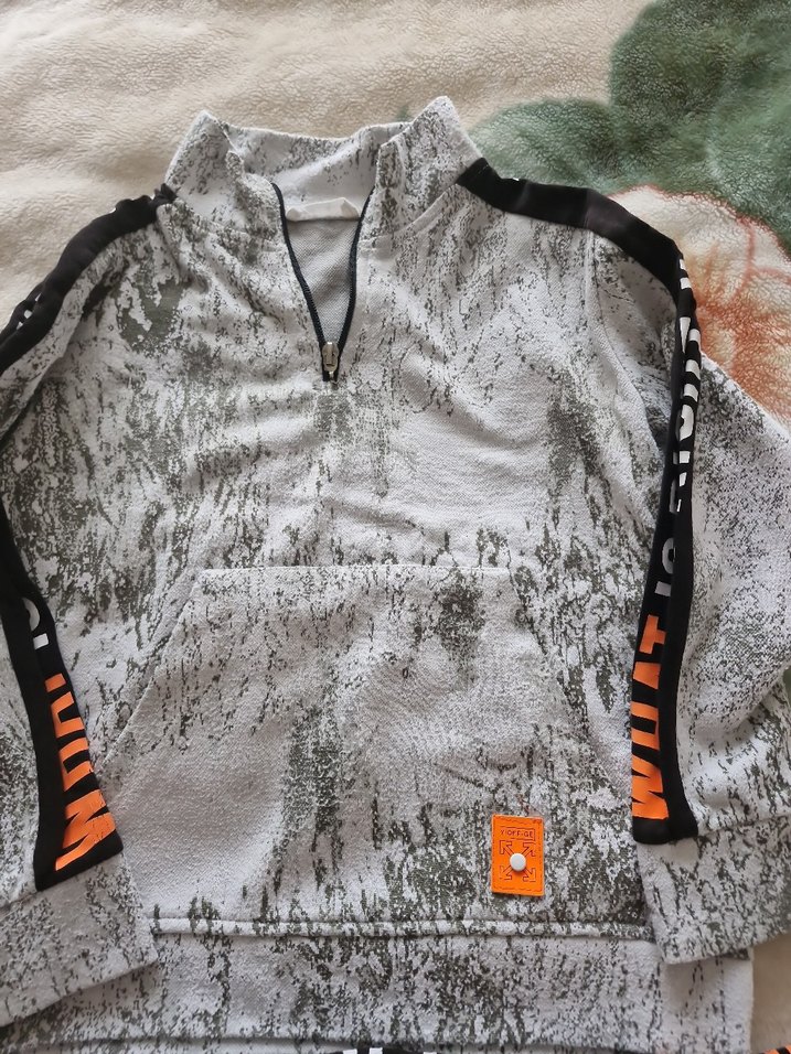 Gri Erkek Çocuk Streetwear Eşofman Takımı - Görsel 4