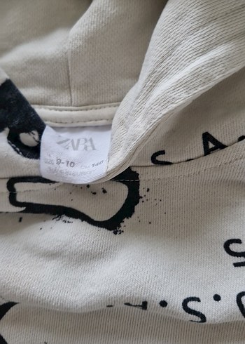 Baskılı Kapüşonlu Erkek Sweatshirt - Görsel 2