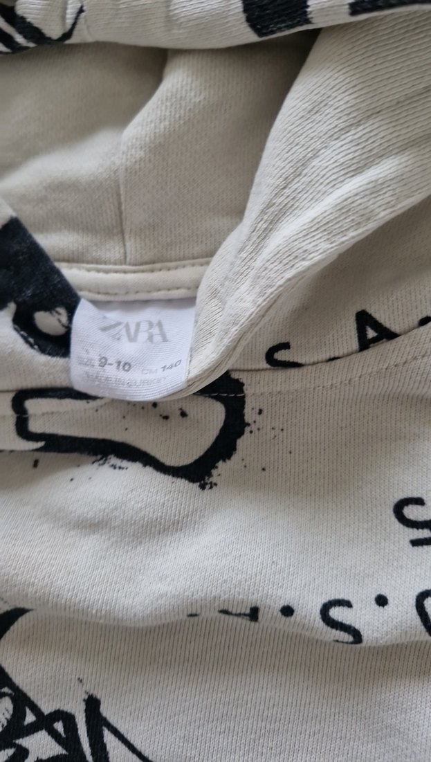 Baskılı Kapüşonlu Erkek Sweatshirt - Görsel 2