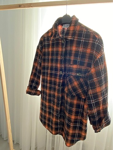 Tüvil ceket gömlek - Görsel 8