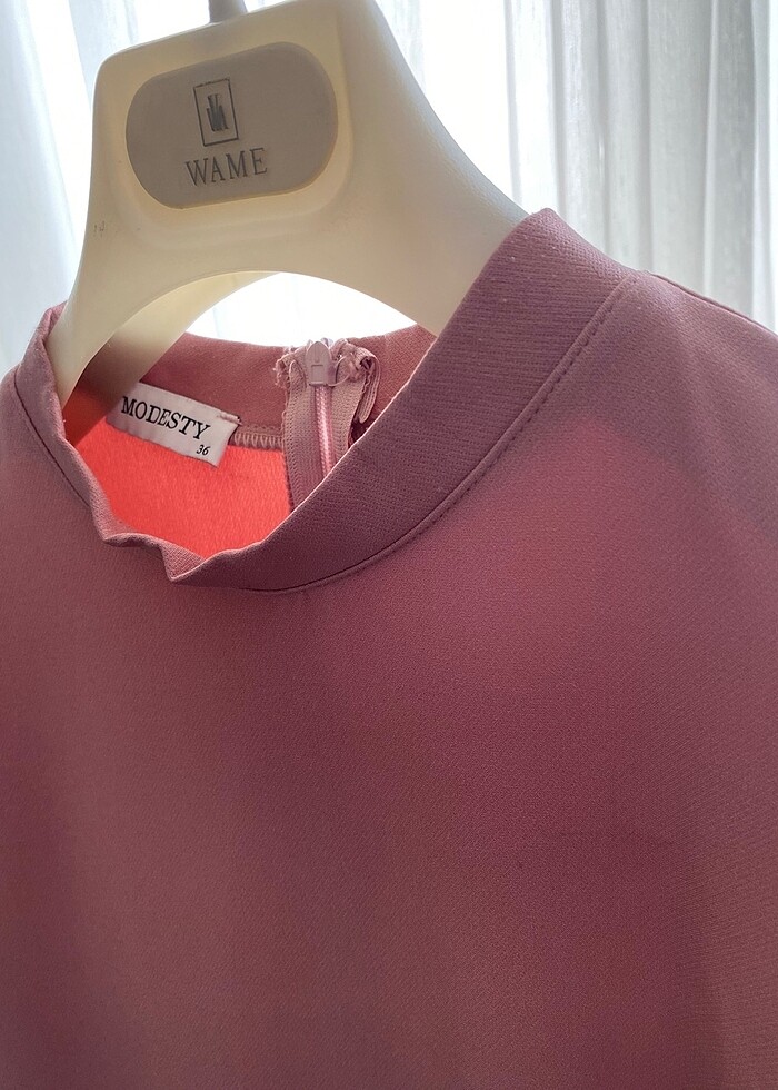 Pembe elbise - Görsel 2