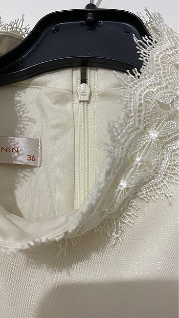 Beyaz elbise - Görsel 6