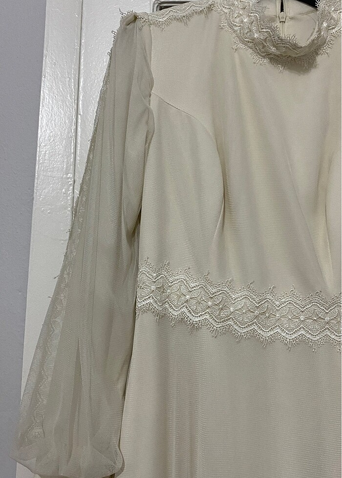 Beyaz elbise - Görsel 3