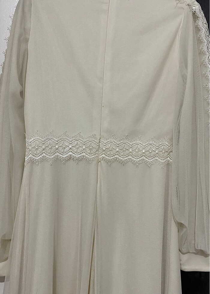 Beyaz elbise - Görsel 4