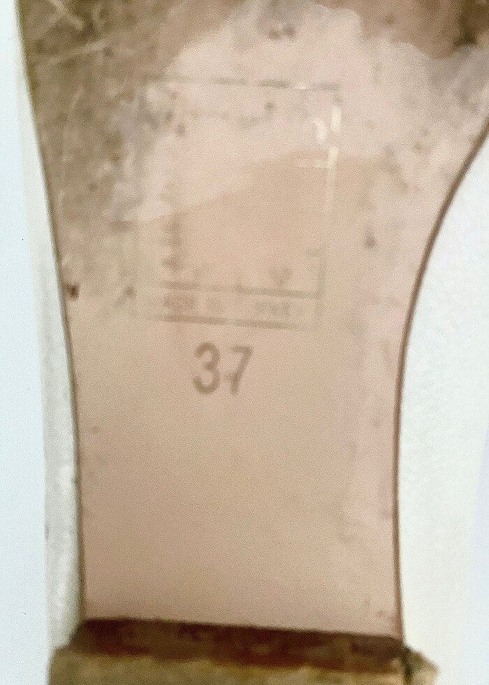 Beyaz taşlı Babet - Görsel 5