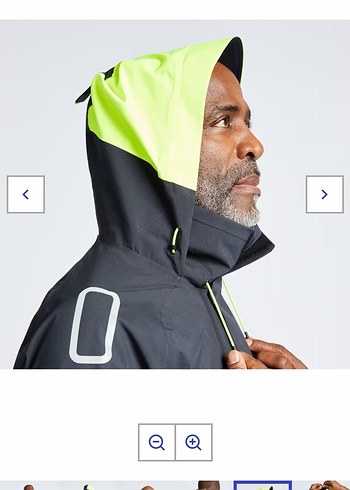 Decathlon Erkek Su Geçirmez Yelkenli Ceketi - Görsel 5