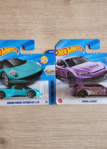 Mor Hot Wheels Cupra e-Racer Oyuncak Araba