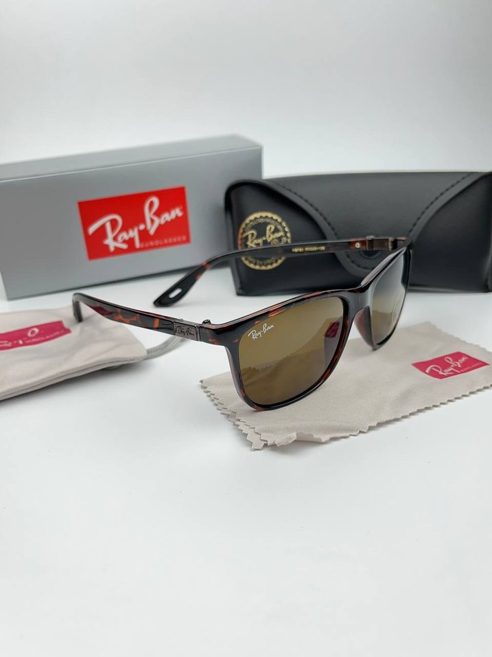 Ray-Ban Kahverengi Klasik Kadın Güneş Gözlüğü - Görsel 3