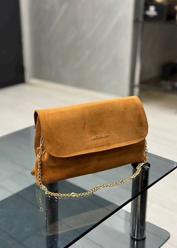 Beymen  Zincir Detaylı Süet Çanta - Görsel 4