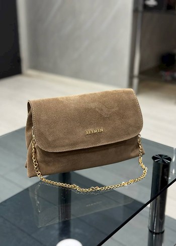 Beymen  Zincir Detaylı Süet Çanta - Görsel 3