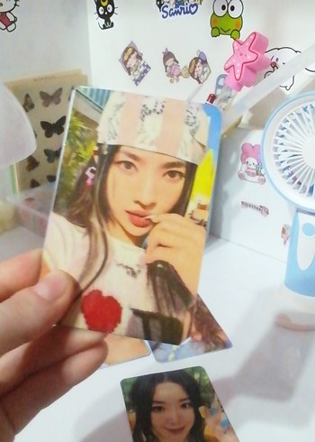 (İ) dle fanmade photocard - Görsel 4