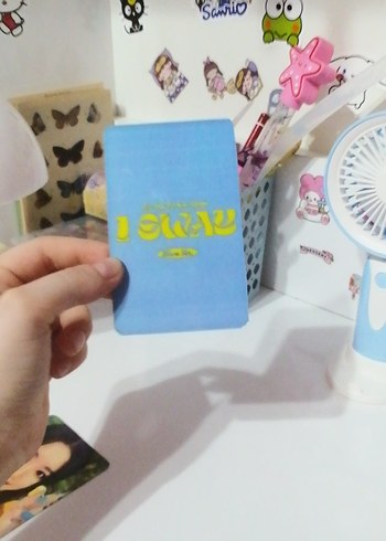 (İ) dle fanmade photocard - Görsel 8