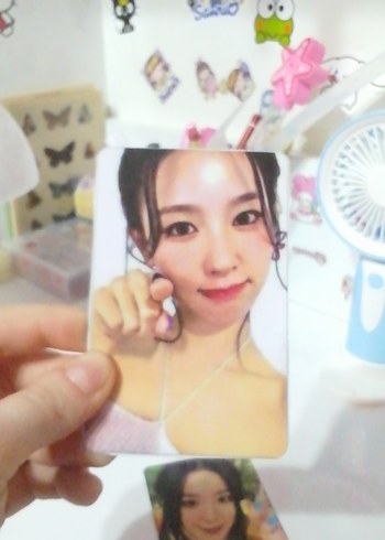 (İ) dle fanmade photocard - Görsel 5