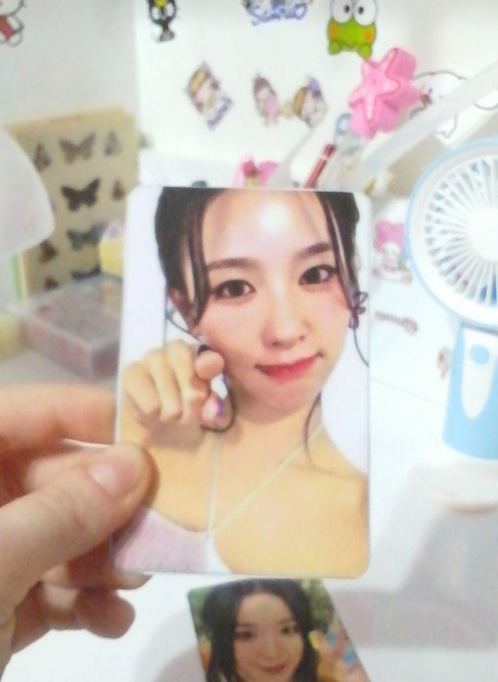 (İ) dle fanmade photocard - Görsel 5