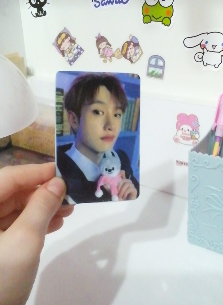 Bangchan fanmade photocard - Görsel 2