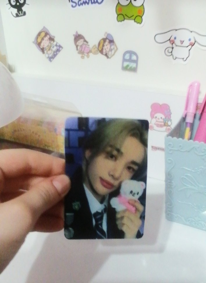 Hyunjin fanmade photocard - Görsel 3