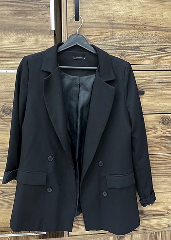 Trendyol & Milla Sikligin Simgesi Siyah Cift Dugmeli Blazer Ceket