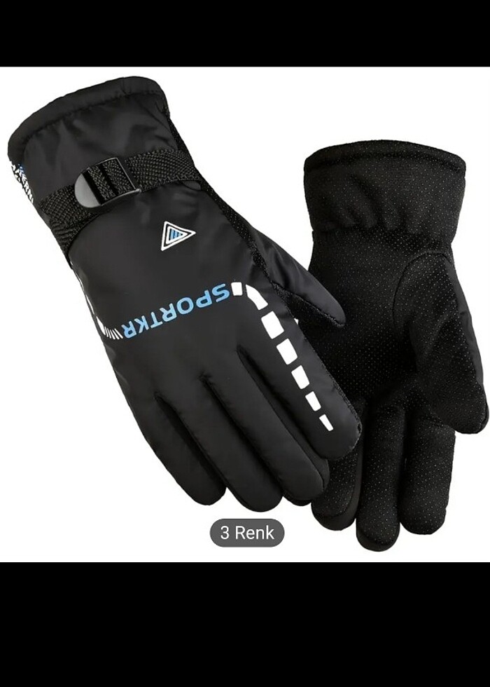 1 çift Erkekler ve Kadınlar için Kış Sıcak Tutma Eldivenleri, Aç - Görsel 2