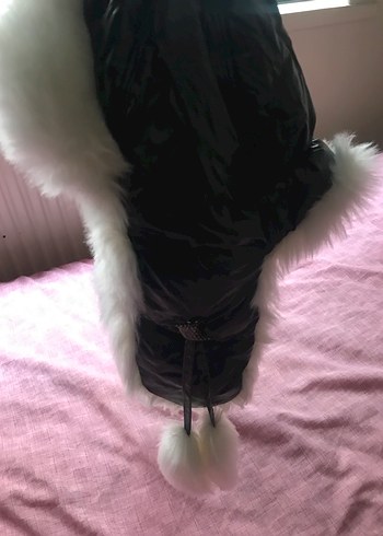 Siyah Kürklü Başlık Şapka - Görsel 5