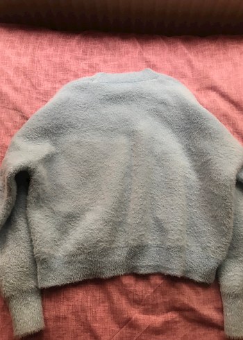 Mavi Yün Kazak - Görsel 2