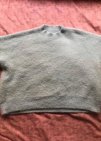 Mavi Yün Kazak - Görsel 6