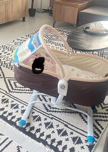  Beden Çok Renkli Bebek Ana Kucağı ve Salıncak