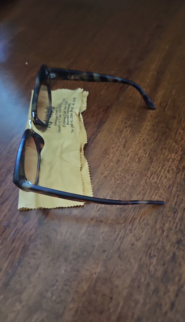 Kahverengi Bohem Tarzı Tokalı Kadın Gözlüğü - Görsel 3