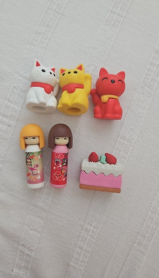 Renkli Minyatür silgiler - Görsel 2